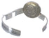 Multicolor Inlay Genuine Sterling Silver Cuff Bracelet AS39728